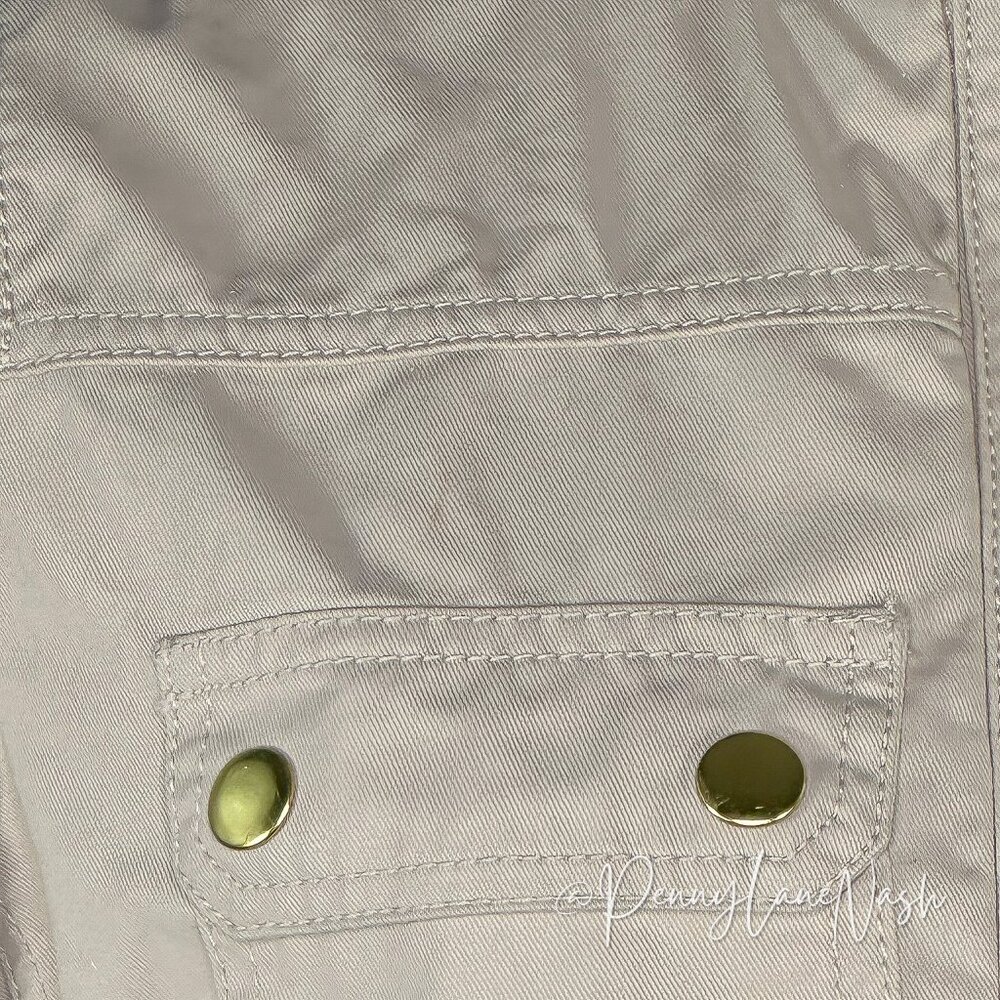J.Crew Waxed Cotton Downtown Field Jacket XS Tan - Picture 4 of 12
